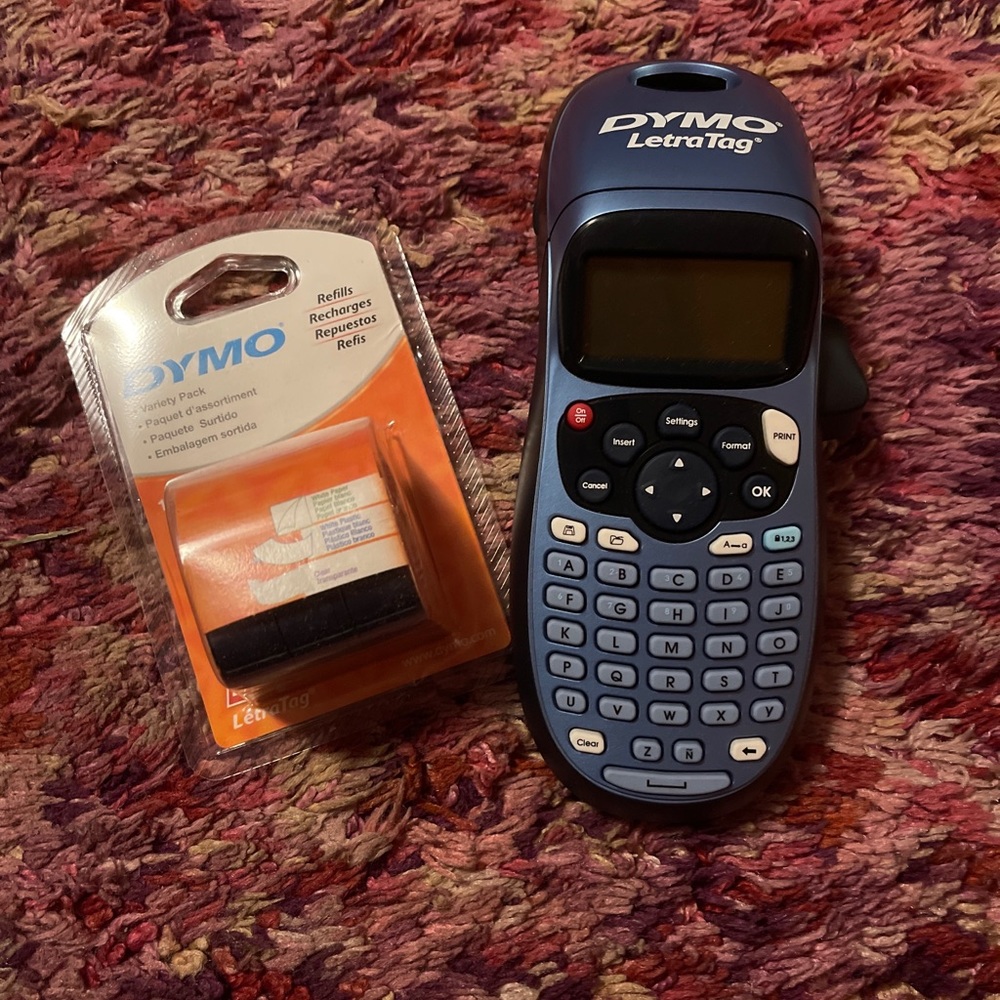 Dymo label maker